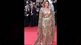 إطلالة يسرا في ثاني أيام مهرجان كان السينمائي (2)
