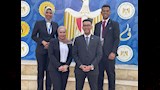 طلاب جامعة حلوان يشاركون في الملتقى الحواري لبناء الوعي بحضور وزير التعليم العالي