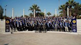 طلاب جامعة حلوان يشاركون في الملتقى الحواري لبناء الوعي بحضور وزير التعليم العالي