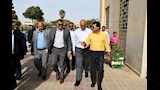 وزير الرياضة ومحافظ القليوبية يتفقدان نادي العبور