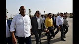 وزير الرياضة ومحافظ القليوبية يتفقدان نادي العبور