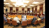 لقاء محافظ القاهرة بعدد من أعضاء مجلس النواب
