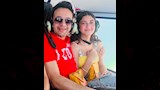 مصطفى قمر مع ابنته (5)