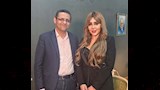 خالد البلشي والإعلامية إيمان أبوطالب (2)