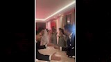 حفل زفاف هيا ابنة الفنانة أمل رزق (2)