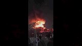  حريق يلتهم النخيل بكورنيش مصر القديمة 