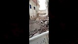 انهيار جزئي لعقار قديم في وادي القمر بالإسكندرية (2)_1