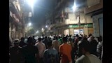 جنازة حزينة للطفل عبدالرحمن 