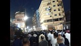 جنازة حزينة للطفل عبدالرحمن 