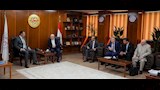 رئيساالمحطات النووية وآتوم ستروي إكسبورت يبحثان مستجدات مشروع الضبعة
