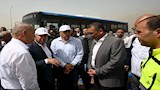 مدبولي يتفقد التشغيل التجريبي للمرحلة الأولى من الأتوبيس الترددي BRT