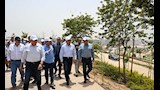 رئيس الوزراء يتابع الموقف التنفيذي لمشروع حديقة تلال الفسطاط (11)