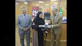 محافظ المنيا يشارك حجاج الجمعيات الأهلية فرحتهم قبل السفر للأراضي المقدسة (7)