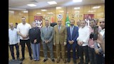 محافظ المنيا يشارك حجاج الجمعيات الأهلية فرحتهم قبل السفر للأراضي المقدسة (17)