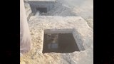 بيارة الصرف الصحى بقرية منشأة حلفا مكان سقوط الطفل 