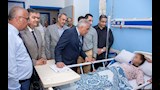 رئيس جامعة طنطا خلال زيارة طالبات علوم الرياضة (1)
