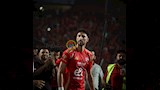احتفال وسام أبو علي بهدف فوز الأهلي على البنك في الدقائق الأخيرة (2)