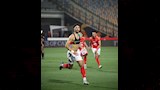 احتفال وسام أبو علي بهدف فوز الأهلي على البنك في الدقائق الأخيرة (10)