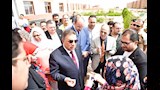 محافظ الدقهلية يفتتح وحدة صحية بمنطقة الشيخ زايد فى جمصة (3)