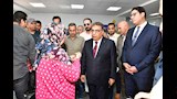 محافظ الدقهلية يفتتح وحدة صحية بمنطقة الشيخ زايد فى جمصة (9)