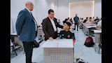 رئيس جامعة أسيوط الجديدة التكنولوجية يتفقد سير امتحانات نهاية العام