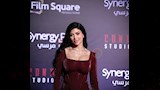 كارولين عزمي في العرض الخاص لفيلم المشروع x 