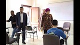 رئيس جامعة الأقصر تتابع سير امتحانات الفصل الدراسي الثاني بكلية الألسن (7)