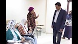 رئيس جامعة الأقصر تتابع سير امتحانات الفصل الدراسي الثاني بكلية الألسن (9)