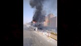 حريق محطة الأتوبيس الترددي بالخصوص (2)