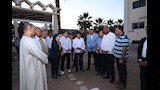 وزير الشباب والرياضة يتفقد معسكر العقاد الشبابي بأسوان