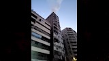 حريق شقة سكنية