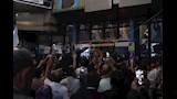 احتفالات خالد البلشي بعد فوزه بمقعد نقيب الصحفيين لدورة ثانية