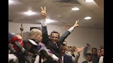 احتفالات خالد البلشي بعد فوزه بمقعد نقيب الصحفيين لدورة ثانية
