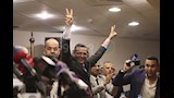 احتفالات خالد البلشي بعد فوزه بمقعد نقيب الصحفيين لدورة ثانية