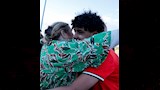 كريستيانو جونيور يعانق جدته بعد فوز ناشئين البرتغال (4)