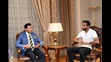 محمود كهربا مع وزير الرياضة