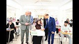رئيس جامعة أسيوط يتفقد امتحانات كليتي الحقوق والفنون الجميلة (5)