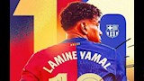 لامين يامال لاعب برشلونة