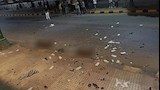 حادث انفجار نادي الشرطة بالمنيا 
