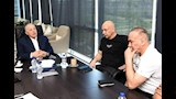 هاني ابو ريدة مع حسام حسن