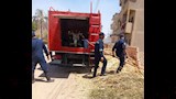 حريق يلتهم جُرن قمح في سوهاج (2)