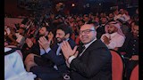 أسامة رشدي مع حميد الشاعري في حفل محمد عبده بالاوبرا