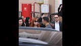 كارول سماحة في جنازة زوجها (1)