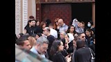 كارول سماحة في جنازة زوجها (5)