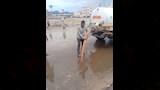 أمطار غزيرة تضرب دمياط