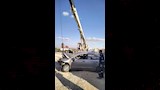 حادث تصادم على طريق أسيوط  