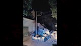 انهيار منزلين قديمين بملوي (2)