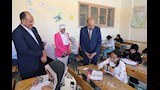 محافظ المنيا يتفقد لجان امتحانات الشهادة الاعدادية والدبلومات الفنية (8)