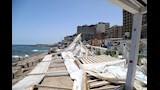 خسائر عاصفة الإسكندرية
