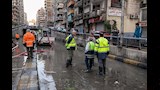 كسح مياه الأمطار بشوارع الإسكندرية 
